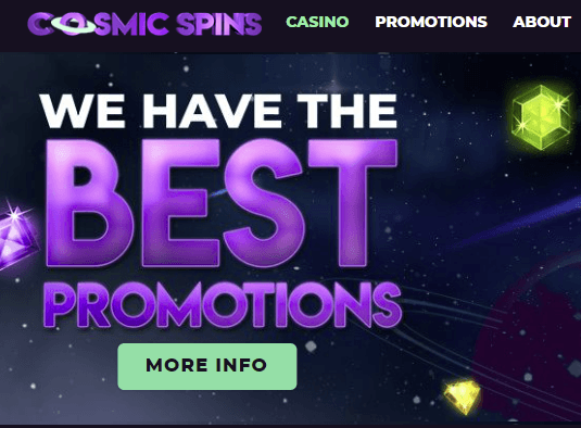 Experience the Thrill Cosmic Spins Casino